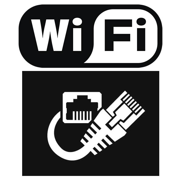 Wifi a ethernetový kabel pro připojení vířivky